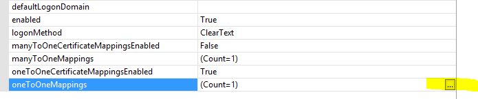 iisClientMappingAuthentication
